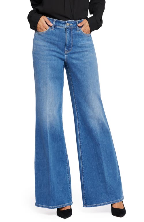 NYDJ Mia Palazzo High Waist Flare Jeans in Fairmont at Nordstrom, Size 10