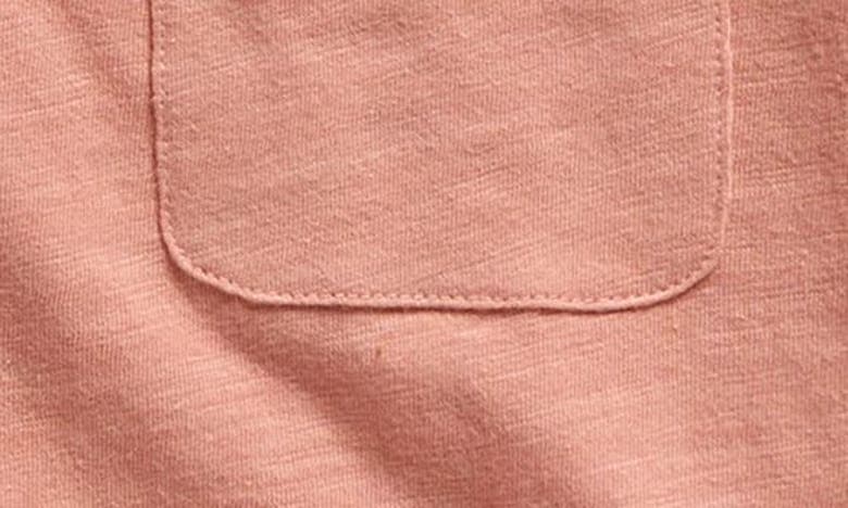 Shop Treasure & Bond Kids' Ruffle Hem Cotton Crop T-shirt In Pink Dawn