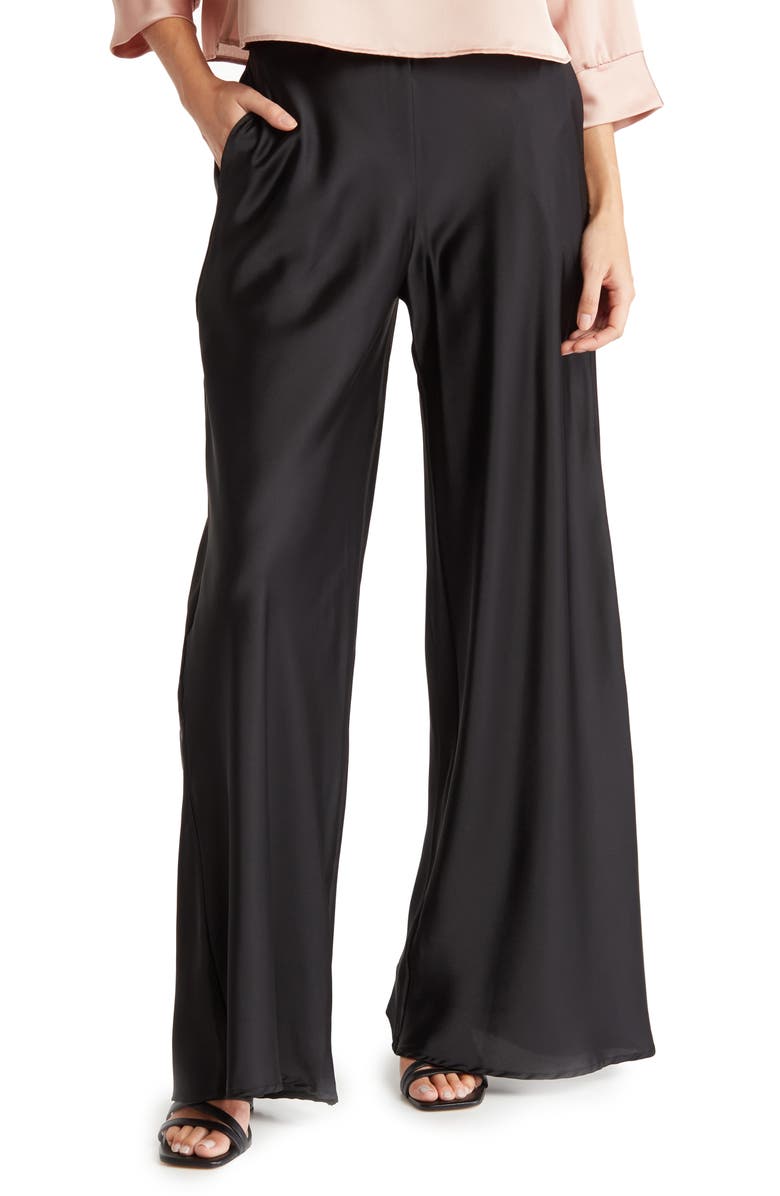 Renee C Satin Oversize Pants | Nordstromrack