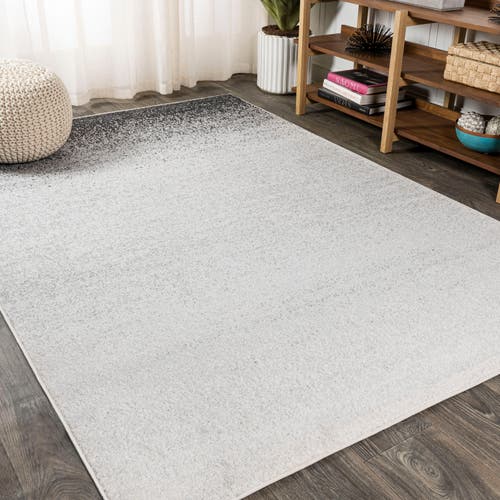Jonathan Y Shore Modern Gradient Area Rug In Gray/cream