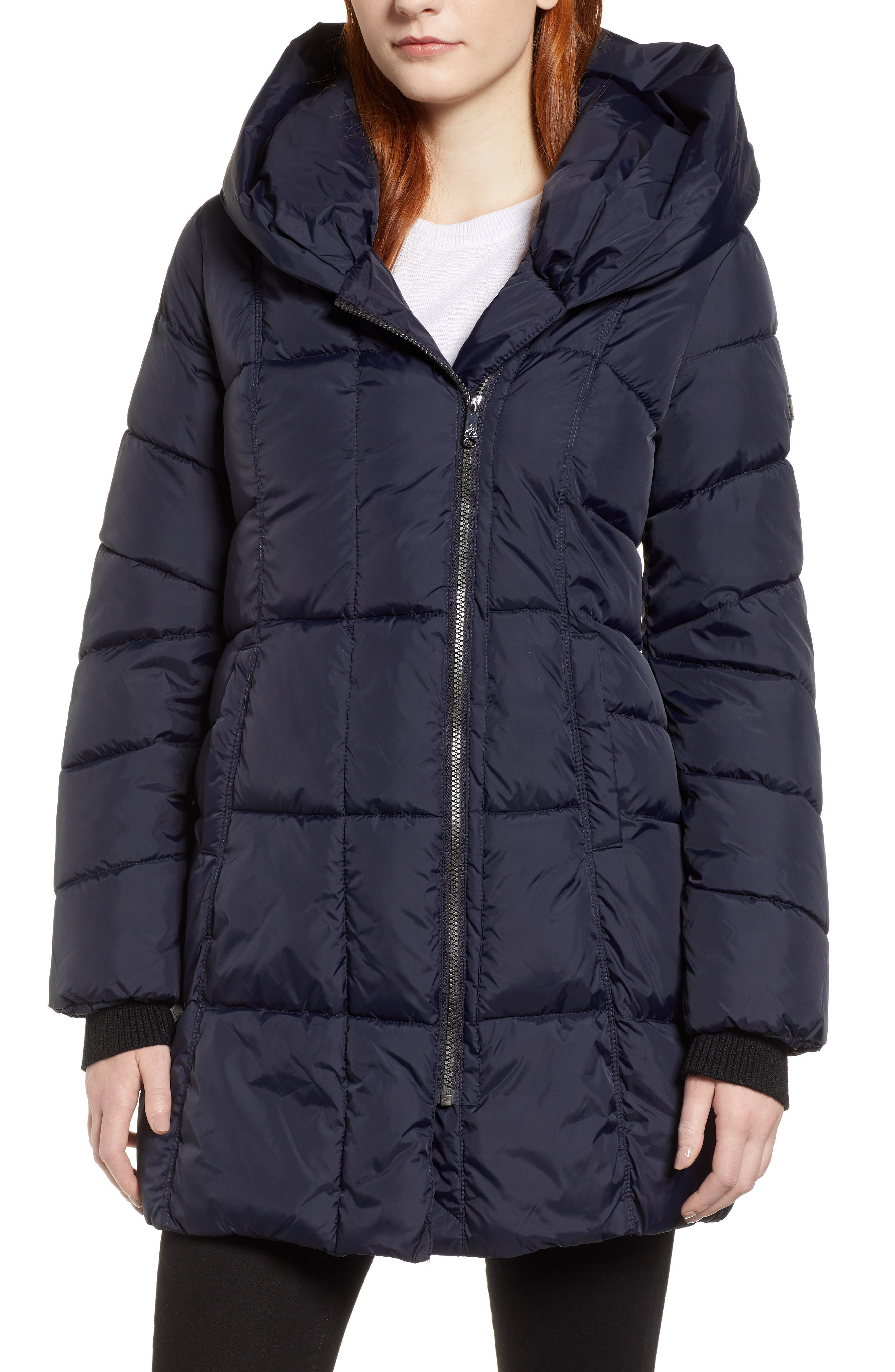 sam edelman pillow collar puffer coat