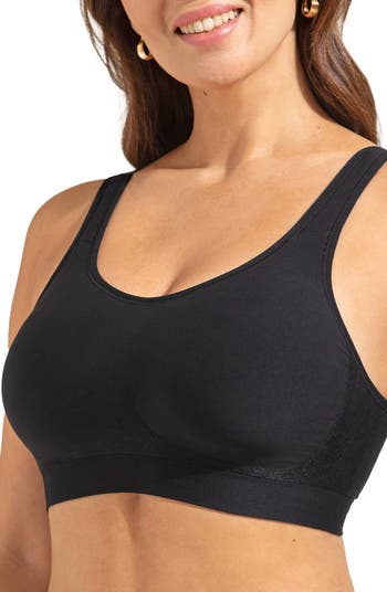 Women's Seamless Sports Bra Plus Size, Comfort Wireless T-Shirt Bra, Full- Coverage Pullover Bra Backless Workout Crop Tops (Color : Skin, Size :  4X-Large) : : Clothing, Shoes & Accessories