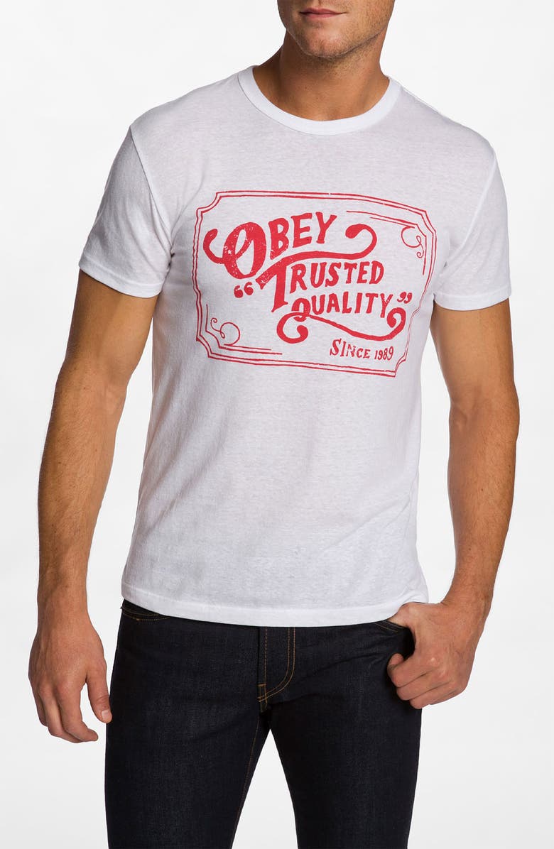 Obey 'Trusted Quality' T-Shirt | Nordstrom