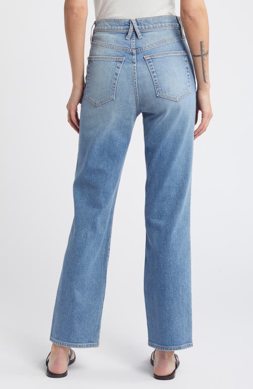 Slvrlake London High Waist Straight Leg Jeans In Cross Your Heart