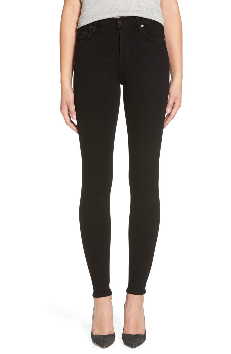 Citizens of Humanity Rocket High Waist Skinny Jeans (Black) | Nordstrom