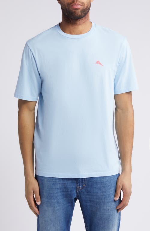 Tommy Bahama Flamingo Blues Graphic T-Shirt Chambray Blue at Nordstrom,