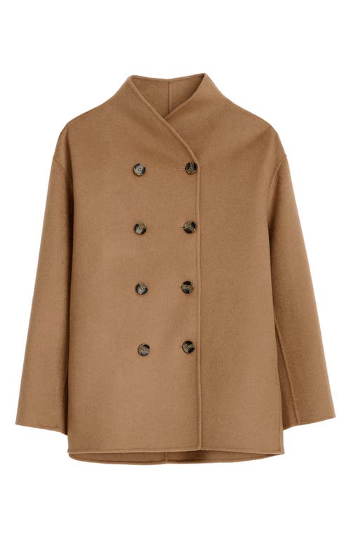 Shop Alex Mill Sophia Wool Blend Coat In Camel