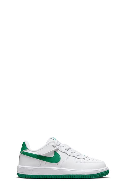 Shop Nike Air Force 1 Low Easyon Sneaker In White/white/malachite