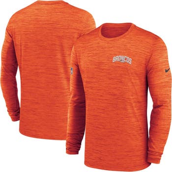 Men's Nike Navy Denver Broncos Sideline Team Performance Pullover Sweatshirt