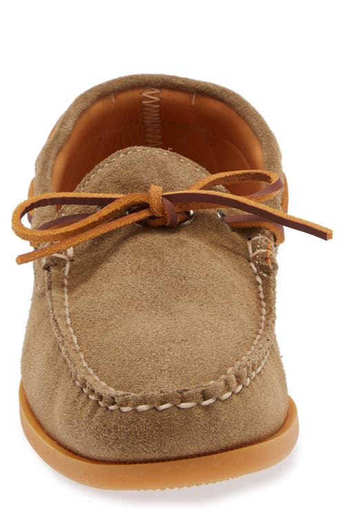 Shop Easymoc Camp Moc Toe Boat Shoe In Olive