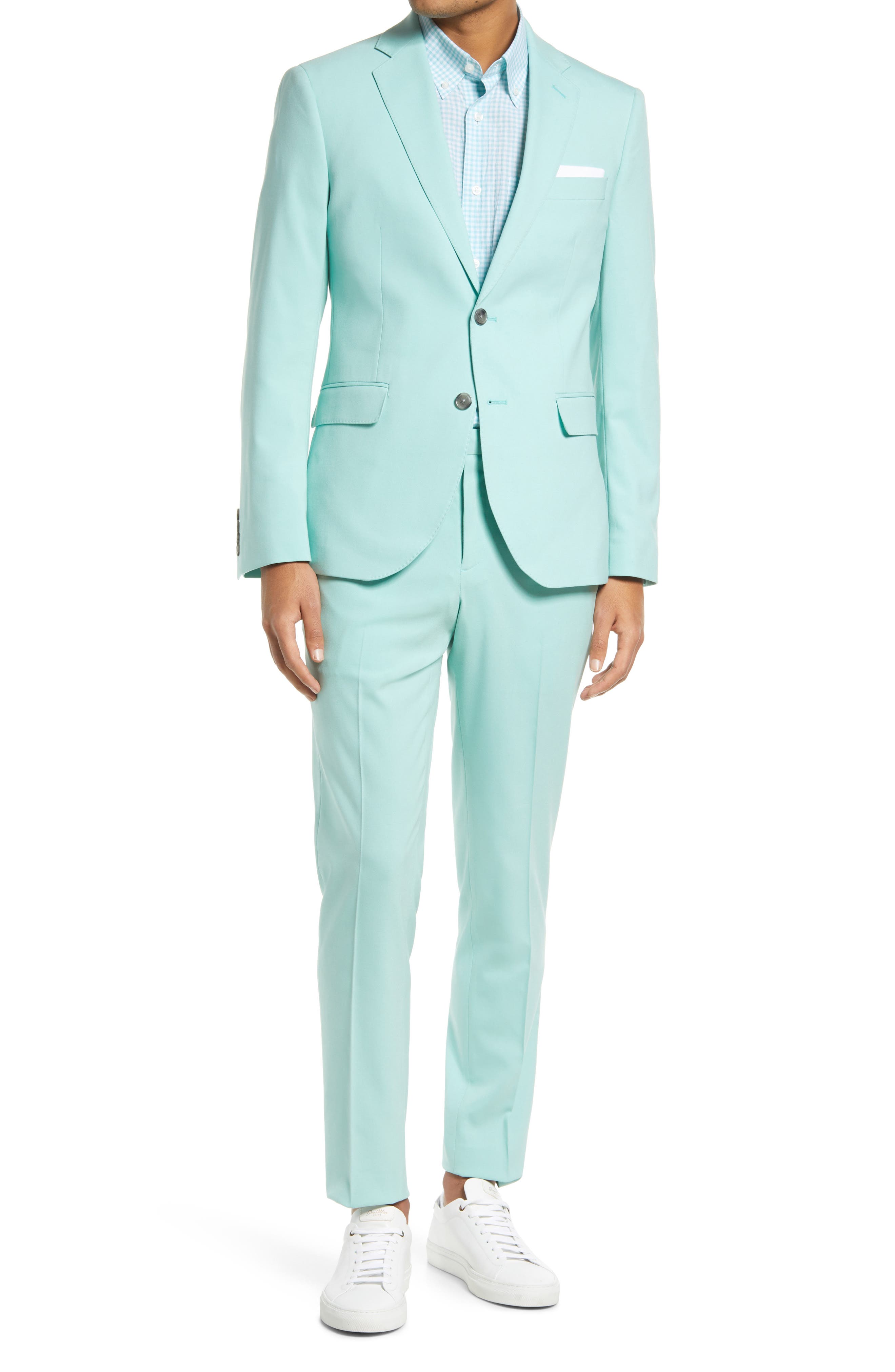 nordstrom green suit