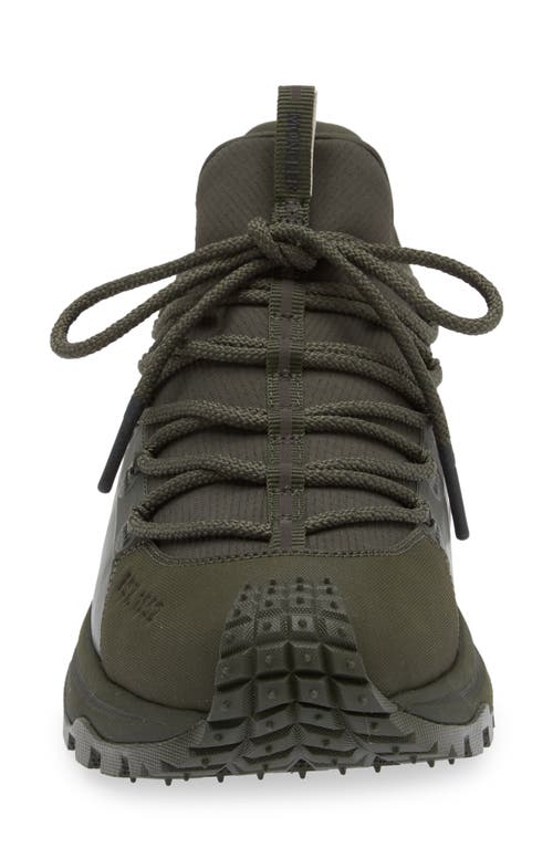 Shop Moncler Trailgrip Lite 2 Hiking Sneaker In Dark Ripe Olive