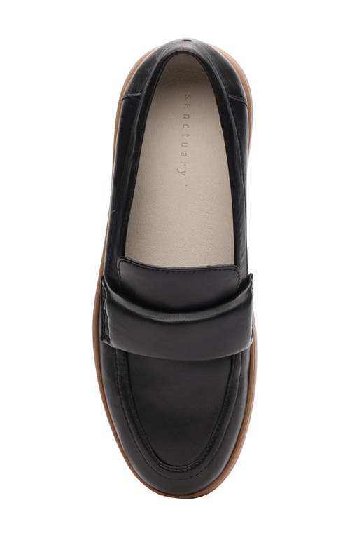 Sanctuary Peacemaker Platform Loafer In Black