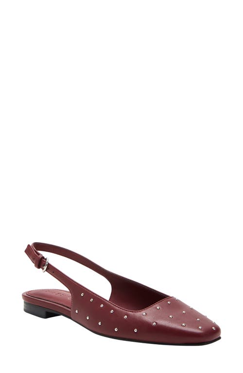 Shop Katy Perry The Confidant Slingback Flat In Cranberry