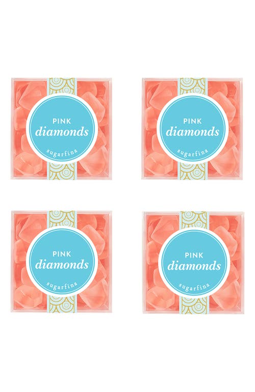 sugarfina Pink Diamonds Set of 4 Candy Cubes at Nordstrom