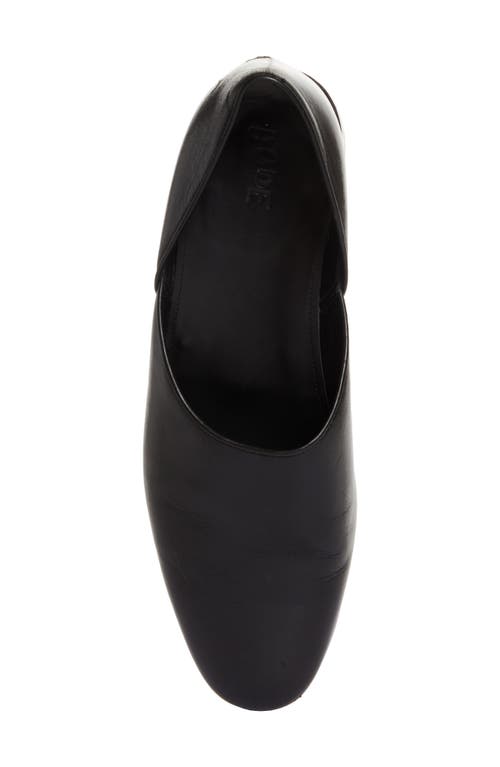 Shop Bode School T-strap Shoe In Black