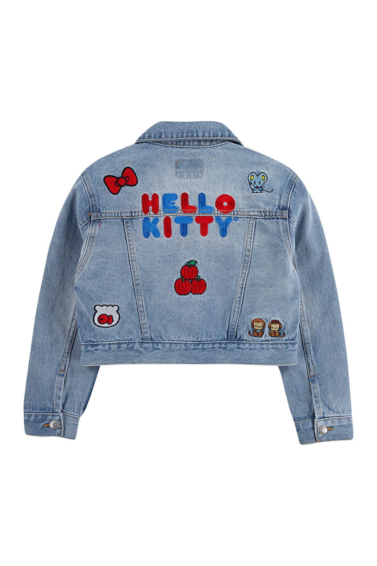 levi's hello kitty denim jacket