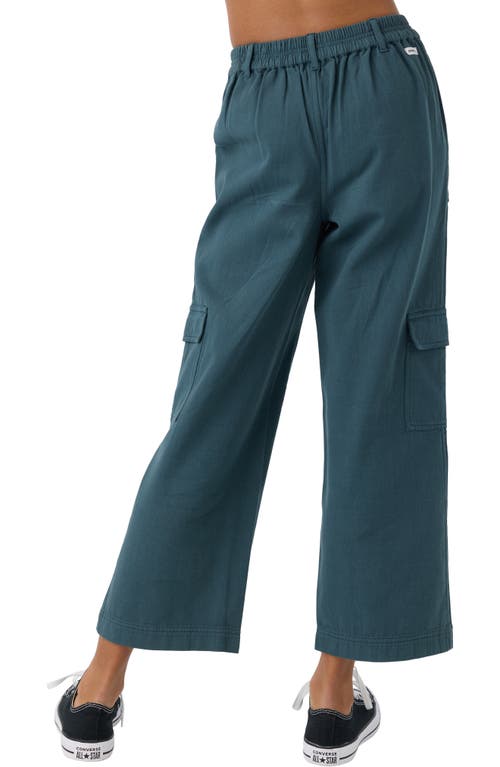 Shop O'neill Kids' Summer Cargo Ankle Pants In Slate