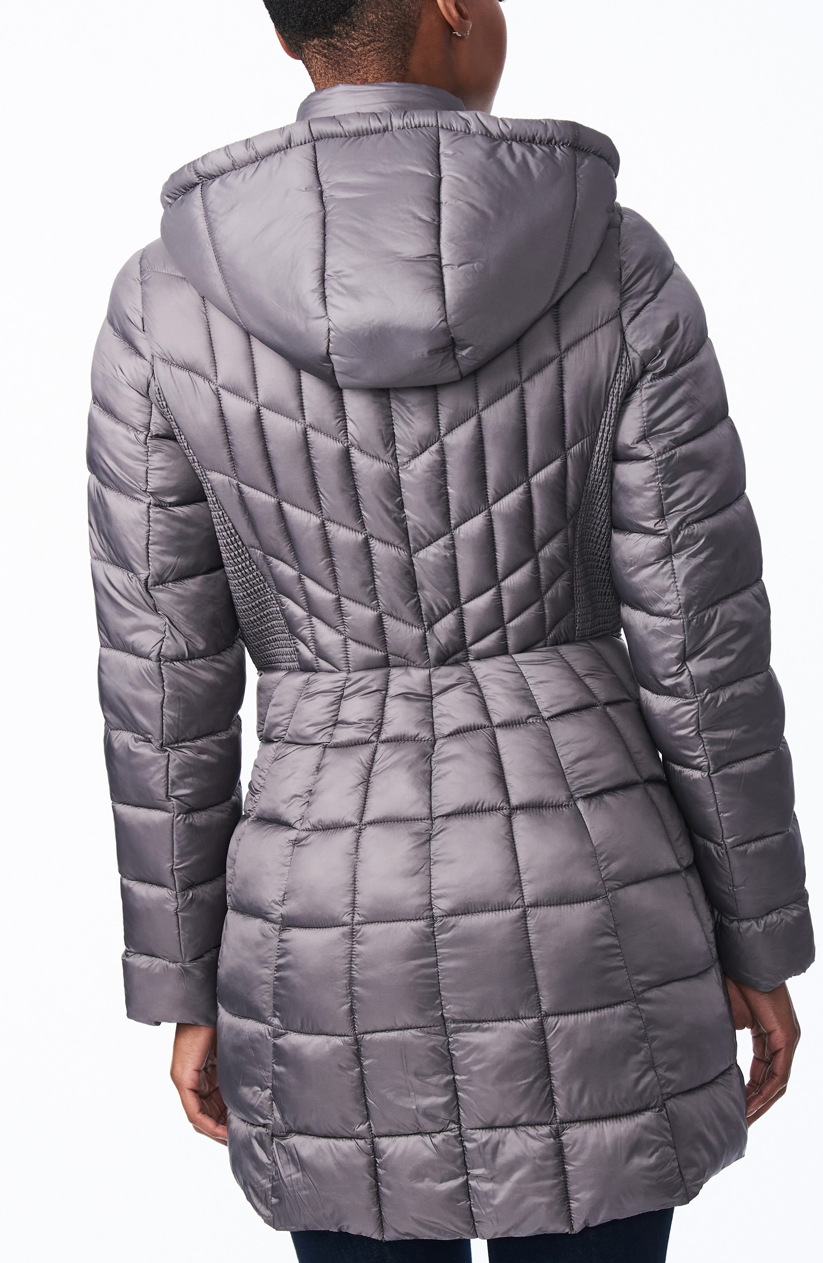 bernardo packable hooded walker coat