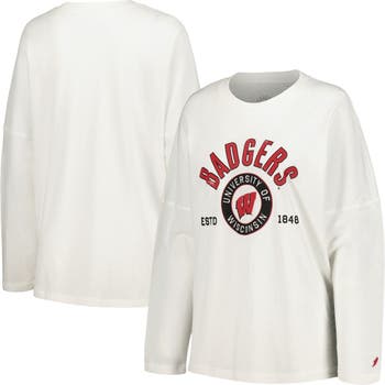 Women's League Collegiate Wear Ash Louisville Cardinals 1636 Boxy Pullover Sweatshirt Size: Extra Large