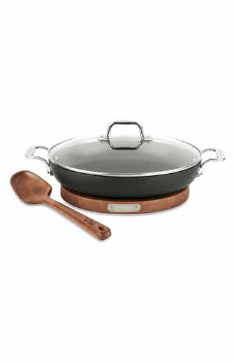 All-Clad HA1 Hard Anodized Nonstick Cookware Set 8 Piece Induction Pots and  Pans Black - Yahoo Shopping