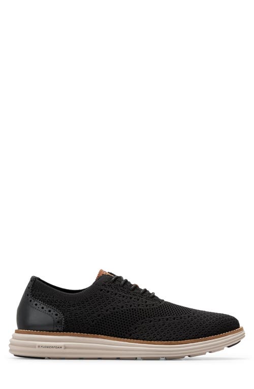 Shop Cole Haan Øriginalgrand Remastered Stitchlite™ Oxford In Black/british Ta