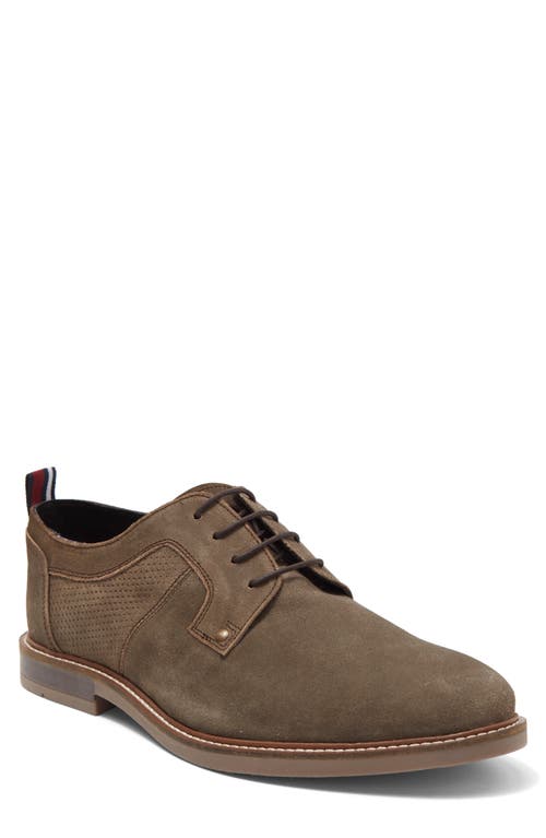 Ben Sherman Brent Ox Edgy Plain Toe Derby in 2Bws /Brown Suede at Nordstrom, Size 8.5