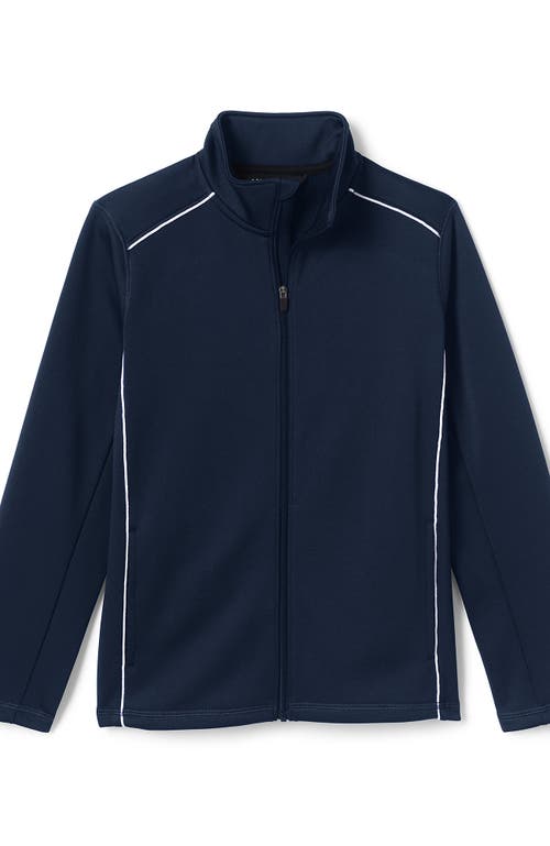 LANDS' END LANDS' END SCHOOL UNIFORM KIDS ACTIVE TRACK JACKET 