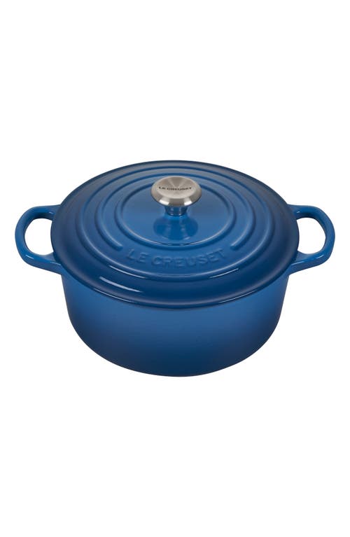 Le Creuset 3 1/2-Quart Signature Round Enamel Cast Iron French/Dutch Oven in Marseille at Nordstrom