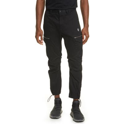 Marcelo Burlon Cross Cargo Pants, Black