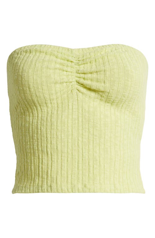 Shop Billabong Kora Knit Tube Top In Lime Zest