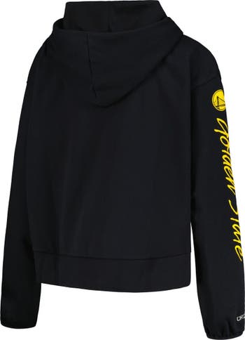 Golden State Warriors Nike City Edition Courtside Fleece Hoodie -  Anthracite - Womens