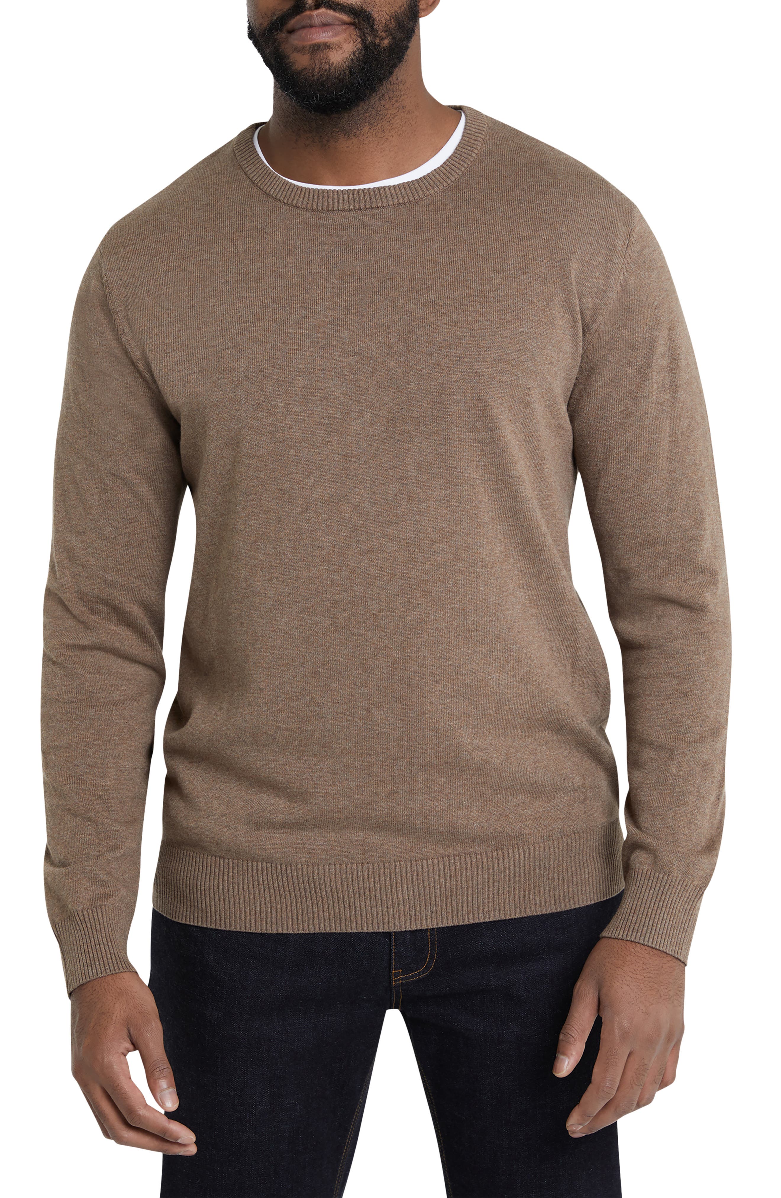 MEN FASHION Jumpers & Sweatshirts Print discount 65% Zara jumper Brown/White M 