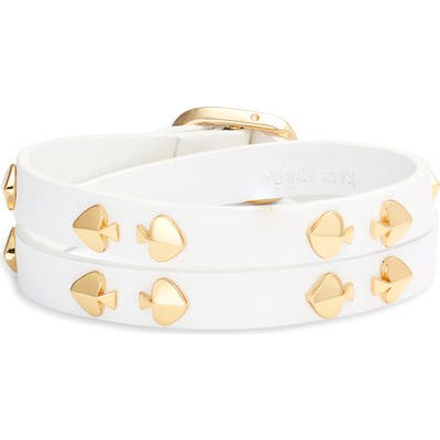 Kate Spade New York Double Wrap Leather Bracelet
