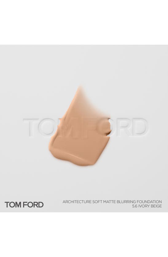 Shop Tom Ford Architecture Soft Matte Foundation In 5.6 Ivory Beige