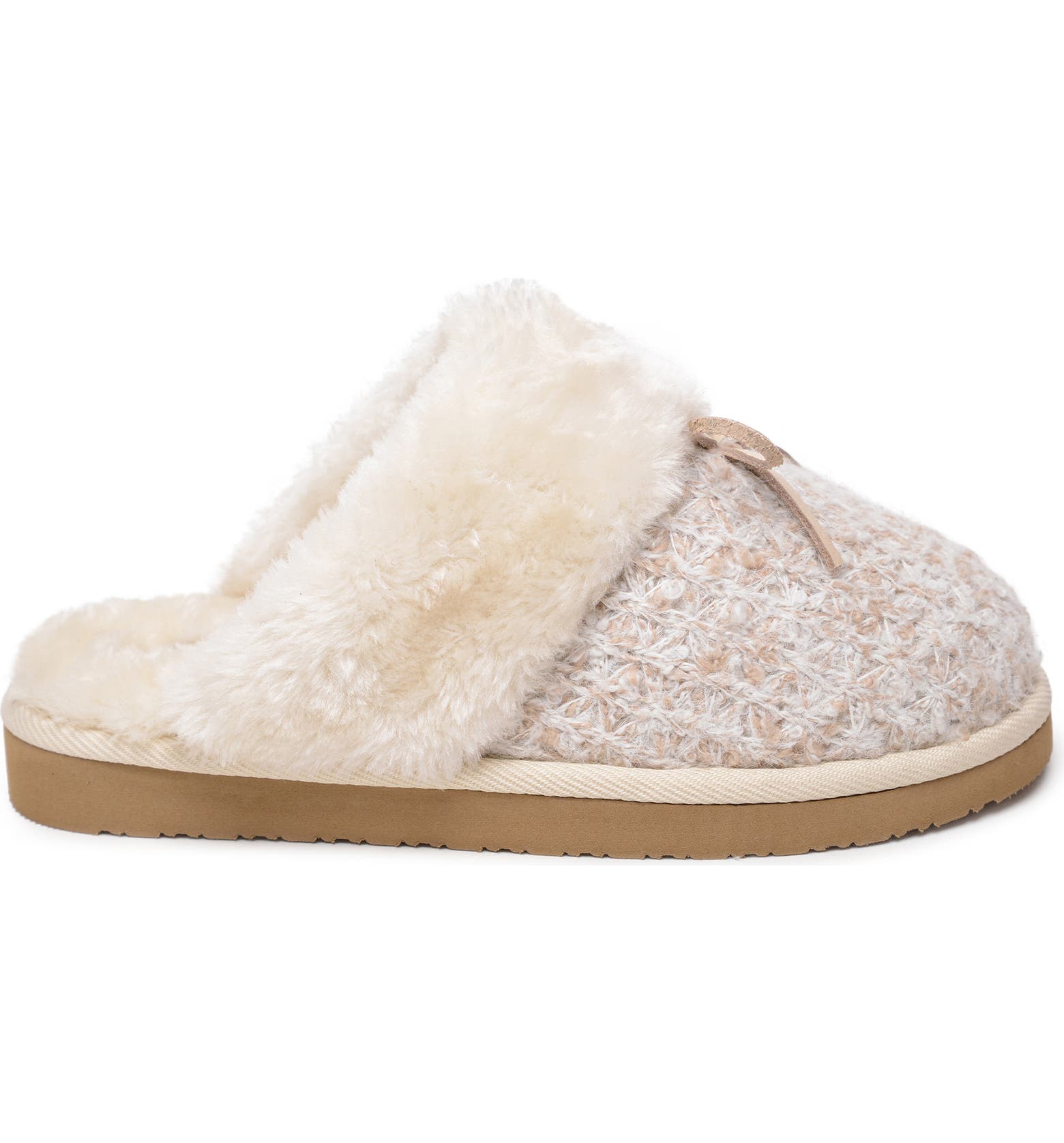 Minnetonka Flurry Scuff Faux Fur Slipper (Women) | Nordstrom