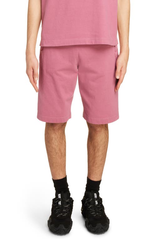 Acne Studios Organic Cotton Sweat Shorts in Old Pink