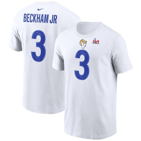 NFL Cleveland Browns Odell Beckham Jr Player Name & Number T-shirt