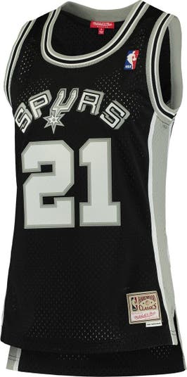 Tim Duncan 21 San Antonio Spurs 1998-99 Mitchell & Ness