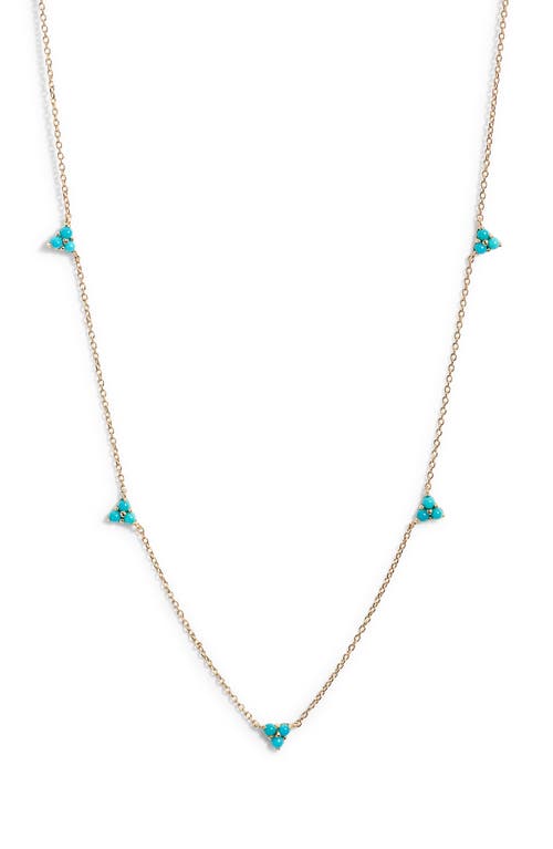 Anzie Cleo Turquoise Station Necklace at Nordstrom