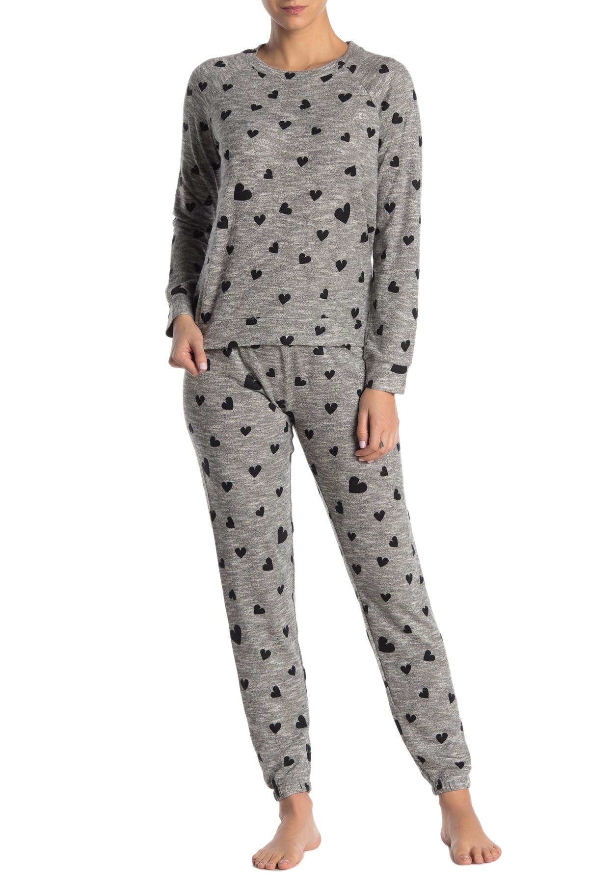 Pj salvage heart pajamas Clearance