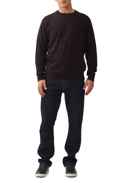 Shop Rodd & Gunn Christchurch Wool & Cashmere Crewneck Sweater In Onyx