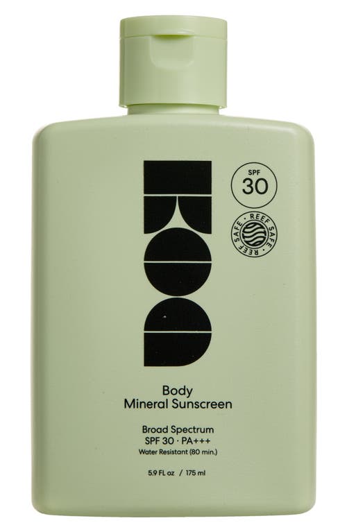 Body Mineral Sunscreen SPF 30 in Invisible