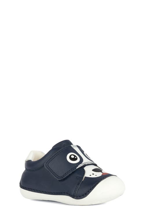 Shop Geox Tutim Sneaker In Navy/white