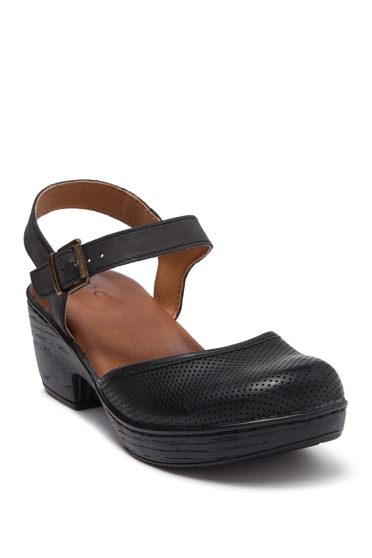 B.O.C. BY BORN | Stone Perforated Clog 