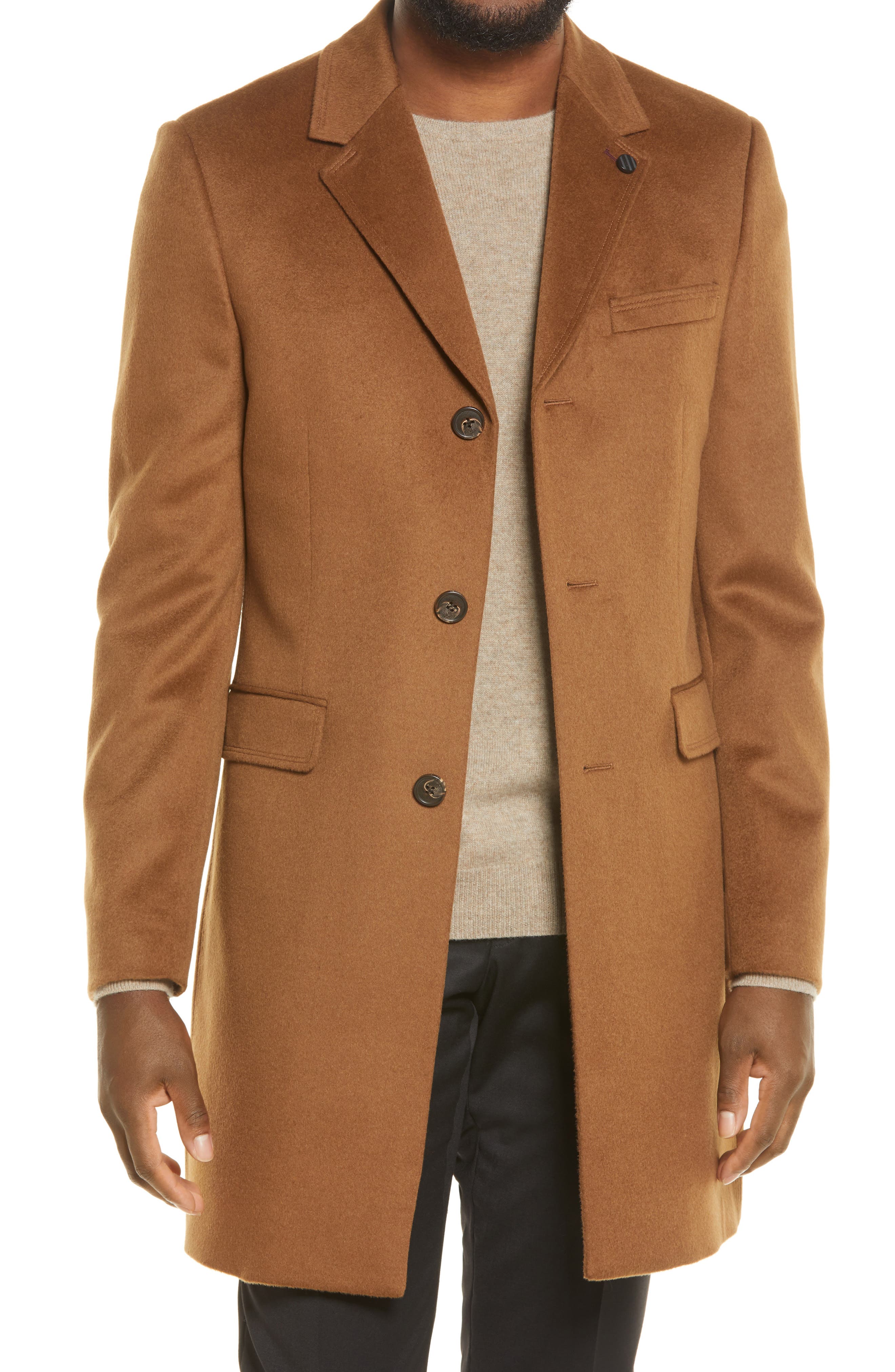 nordstrom mens wool overcoat