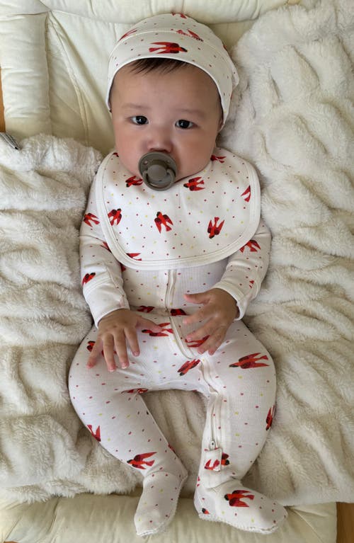 L'OVEDBABY L'OVEDBABY X THE WORLD OF ERIC CARLE™ 2-LAYER REVERSIBLE ORGANIC COTTON BIB