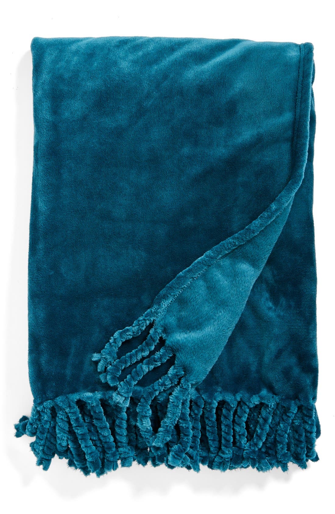 NORDSTROM AT HOME,
                            Kennebunk Bliss Plush Throw,
                            Main thumbnail 517, color,
                            450