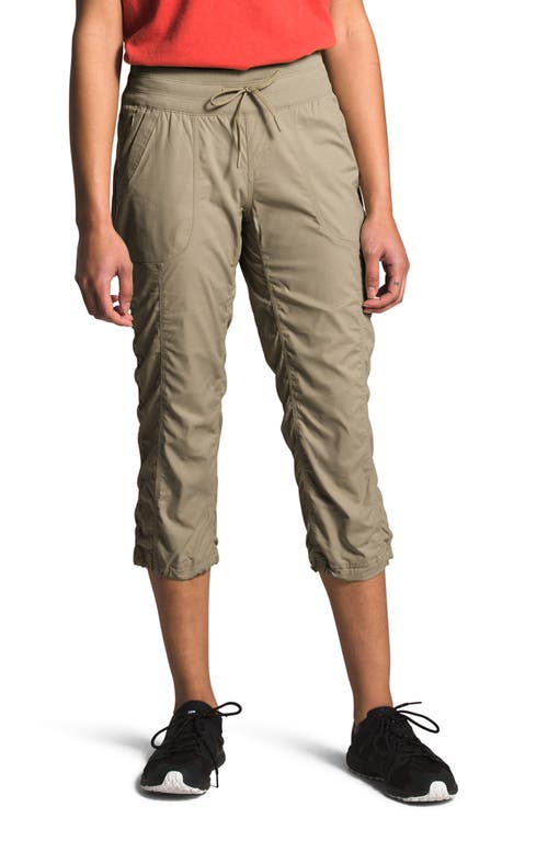 The North Face Aphrodite 2.0 Capri Pants in Twill Beige at Nordstrom, Size Small