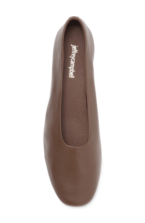 Jeffrey Campbell Trustee Pump In Light Brown